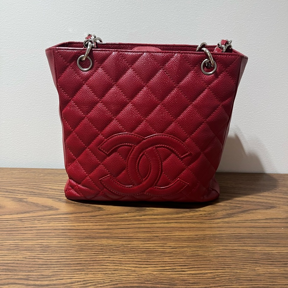 Trade !! Red shopping tote